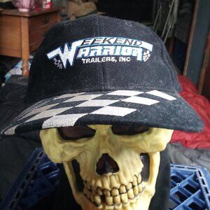 Vintage 90s Weekend Warrior Trailers Strap Hat Cap